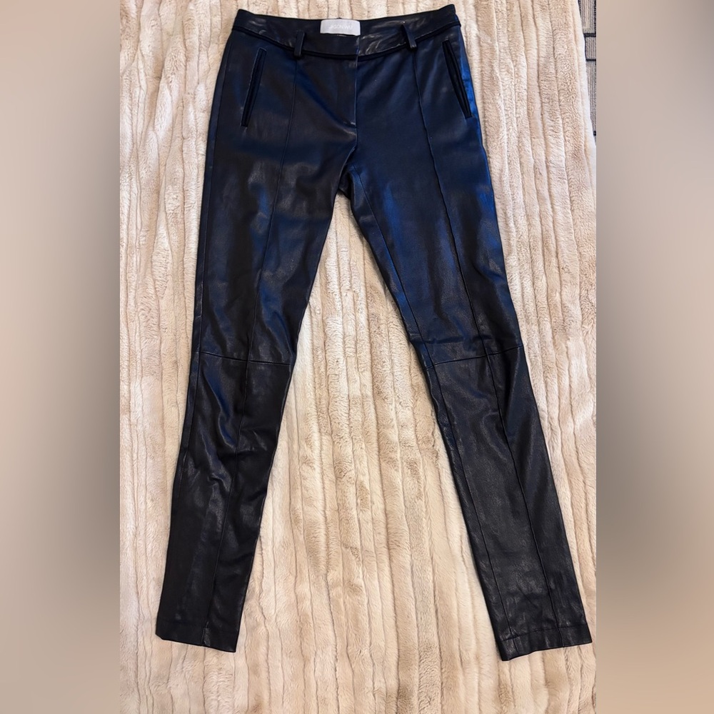 Jason Wu Black Leather Pants